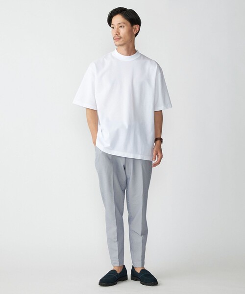 【THYARD】CITYSHOP別注 ボックス半袖Tシャツ シップス SHIPS 【SHIPS別注】THYARD: エーゲ海コットン ボックス