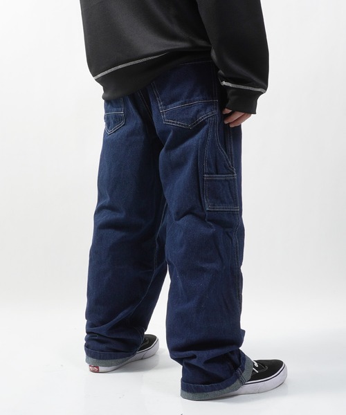 ✅新品 ダブルニーデニム　デニムパンツ　ペインターパンツ　インディゴ　濃紺　XL 楽天市場】ダブルニー デニムの通販