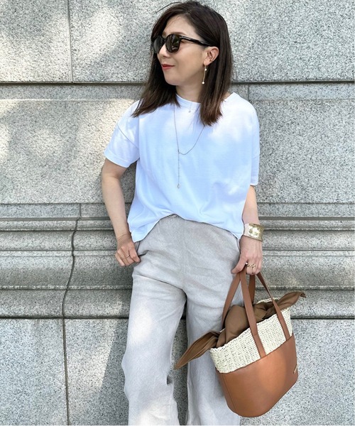 【新品】＜LA BAGAGERIE＞ バッグインバッグ付き かごバッグ 2WAY セール】 かごバッグ風2WAYトート （リュック・バックパック