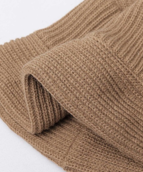 リブニット カシミヤ バケットハット 帽子 ハット リブ ニットバケットハット レディース : ZOZOTOWN