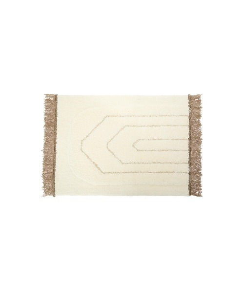 ALEXIA STAM（アリシアスタン） ラグ ラグマット Bicolor Fringe Rug M
