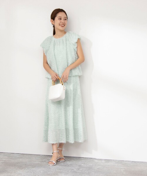NOLLEY'S Sophi スカート シャギーカットジャガードスカート NOLLEY'S Sophi スカート シャギーカットジャガードスカート