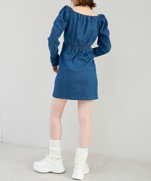 MAJESTIC LEGON（マジェスティックレゴン） ワンピース フロントジップ