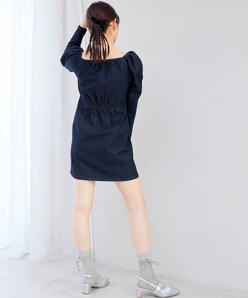MAJESTIC LEGON（マジェスティックレゴン） ワンピース フロントジップ