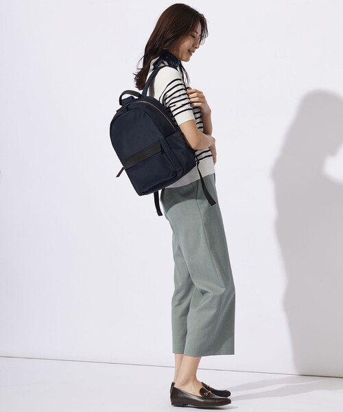 ニット セーター 「洗える」BASIC HT-COTTON クルーネック ボーダー ニット レディース ニット セーター 「洗える」BASIC HT-COTTON クルーネック