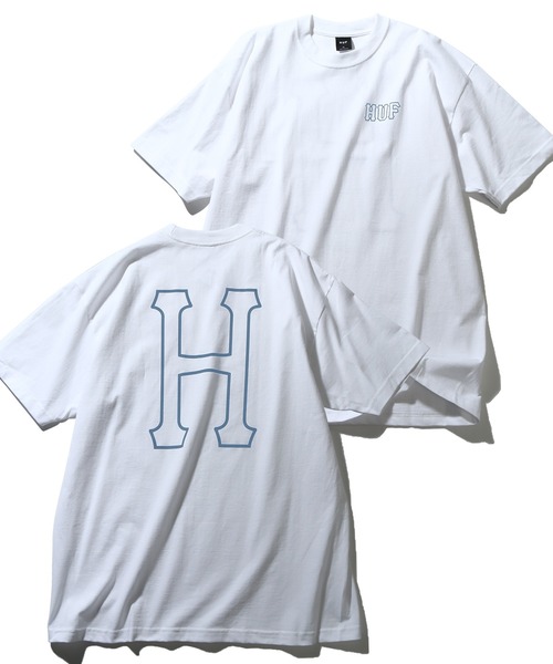 HUF tシャツ 「HUF/ハフ」H S/S TEE/Hロゴプリントハーフ