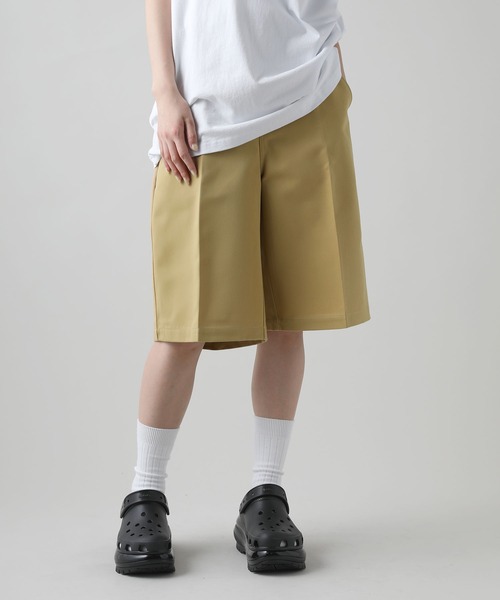 パンツ Buyer's Select/ ヘビーツイル ハーフシャーリング バギー