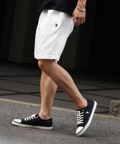 U.S. POLO ASSN.（ユーエスポロアッスン） パンツ ポニー刺繍 TCツイル