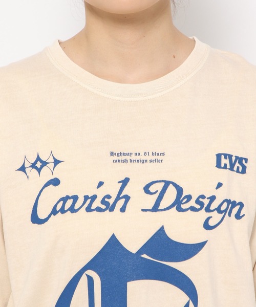 Cavish tシャツ 「UNISEX」CAVISH／ピグメントセンチュリーT