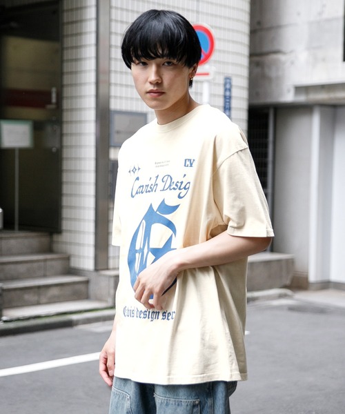 [CAVISH x LELBO BROWN] U.K TOUR SS TEE ★大人気★ Cavish tシャツ 「UNISEX」CAVISH／ピグメントセンチュリーT