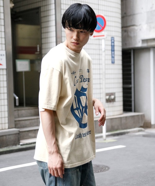 Cavish tシャツ 「UNISEX」CAVISH／ピグメントセンチュリーT