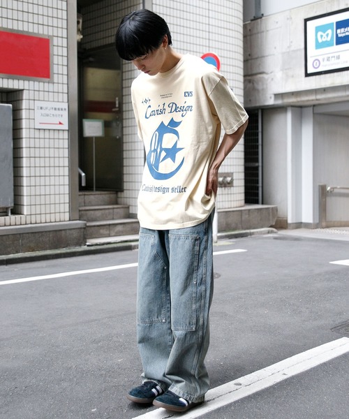 60% 『CAVISH/カビシ』ピグメントロゴ スウェットシャツ　韓国 60% 『CAVISH/カビシ』ピグメントロゴ スウェットシャツ 韓国