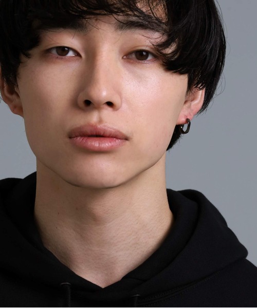 LION HEART ピアス LH for Gift クロッシングピアス
