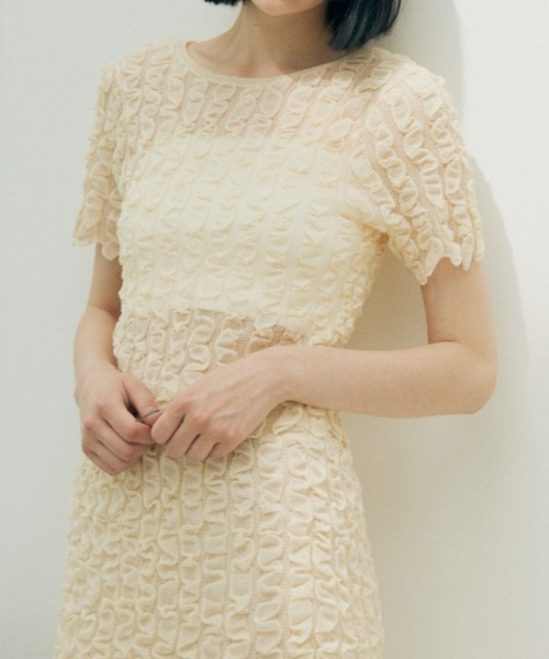 SLY ブラウス シャツ SHEER 2WAY TOPS シアー 2ウェイ トップス