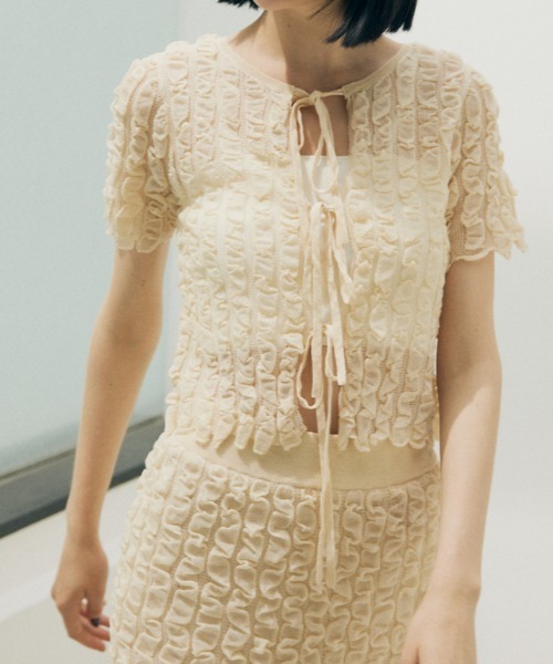 SLY ブラウス シャツ SHEER 2WAY TOPS シアー 2ウェイ トップス