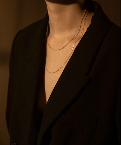 ネックレス 「les bonbon」shine long necklace　シャインロングネックレス レディースの画像