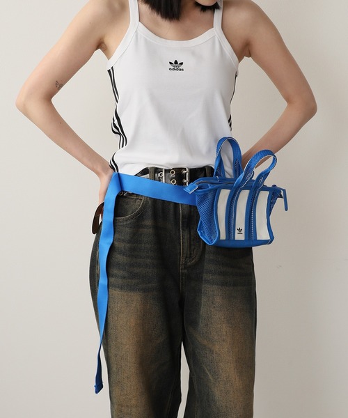 ADIDAS ORIGINALS × KSENIASCHNAIDER ミニバッグ adidas Originals x KSENIASCHNAIDER Mini Waist Bag - Black