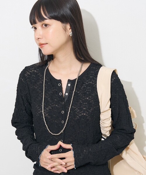 新品未使用 お花柄レースデザイン ボレロ カーディガン merry jenny カーディガン flowerレースシアーボレロ レディース