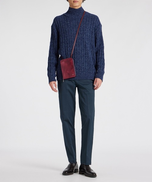 Paul Smith ショルダーバッグ マーブルレザー フォンポシェット