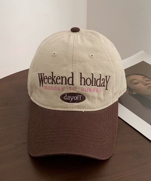 ALMO キャップ 帽子 「LAMPOON」バイカラーキャップ レディース