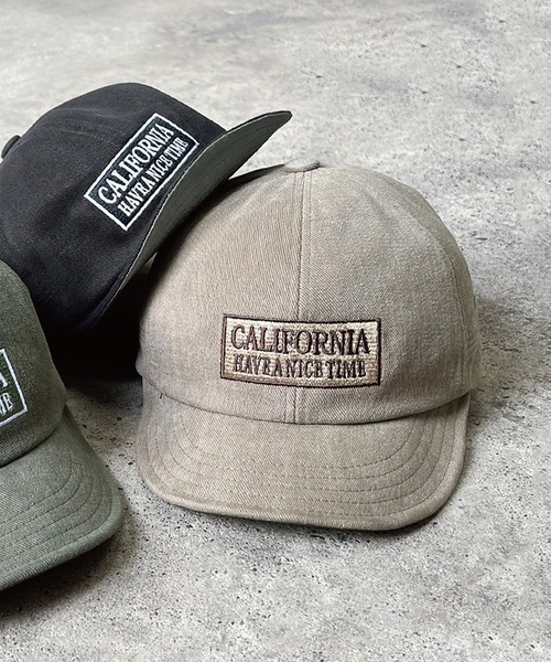 CALIFORNIA HAVE A NICE TIME ! キャップ 帽子 S.V CAP BOXLOGO