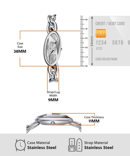 ディーゼル 腕時計 レディース アナログ ステンレス DZ5609 DIESEL 腕時計 ディーゼル レディース アナログ ステンレス