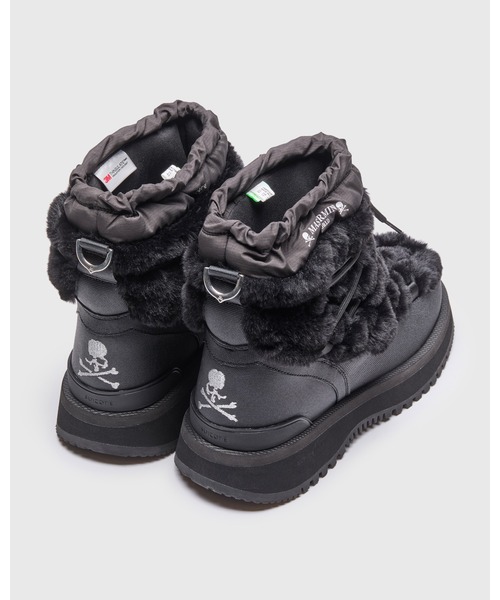 ブーツ SUICOKE x mastermind BOWER-TRab-FUR-MM - Black メンズ 