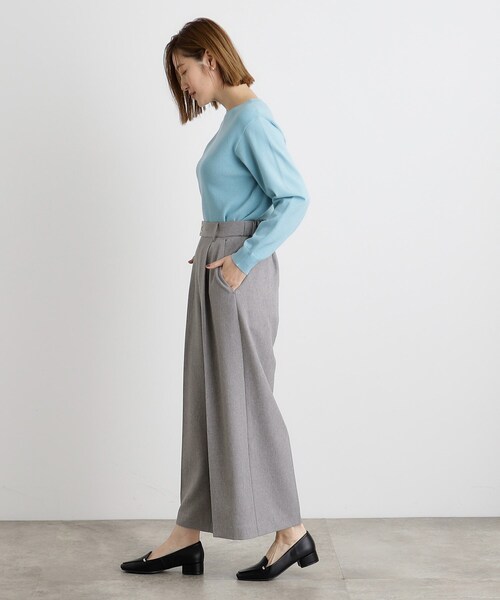 grove（グローブ） ワイドパンツ パンツ クロップドワイドパンツ