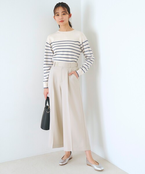 grove（グローブ） ワイドパンツ パンツ クロップドワイドパンツ