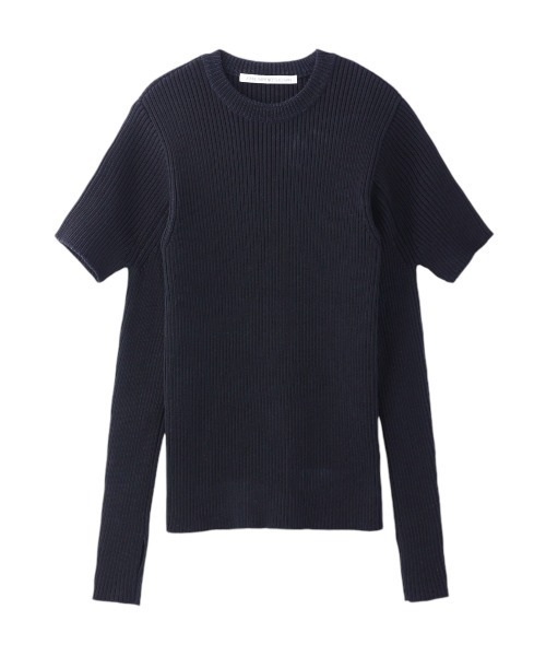 セーター ニット DOUBLE SLEEVE RIB KNIT SWEATER メンズ