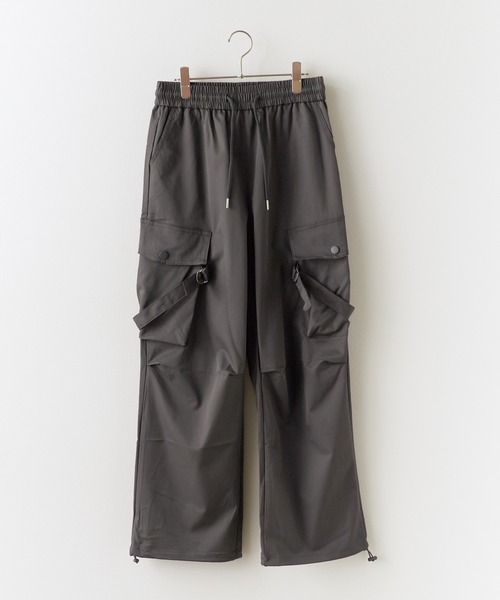 Chick ワイドパンツ カーゴパンツ Cargo pants / ドローコード付き