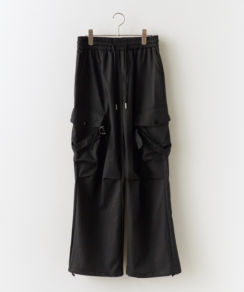 Chick ワイドパンツ カーゴパンツ Cargo pants / ドローコード付き