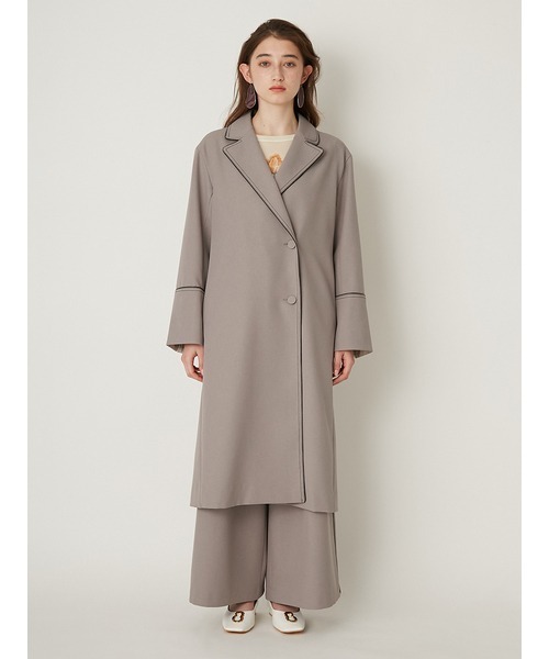 リリーブラウン チェスターコート LILY BROWN（リリーブラウン） チェスターコート FREE グレー