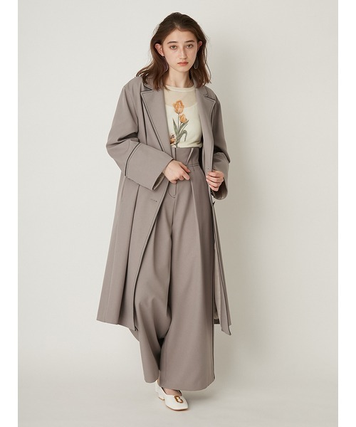 ＊ラスト１点＊新品・未使用＊【LILYBROWN】チェスターコート(M) LILY BROWN（リリーブラウン） チェスターコート FREE グレー