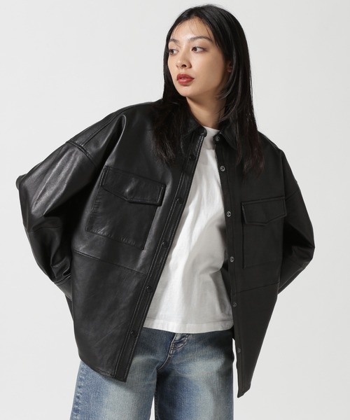 コート アウター NCB neat caprice brand(エヌシービーニートカプリスブランド) WOMENS SHEEP SHIRTS レディー