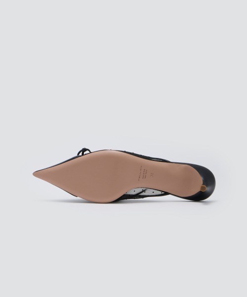 PELLICO（ペリーコ） サンダル CUORE ミュール 3.5cm BLACK DOT