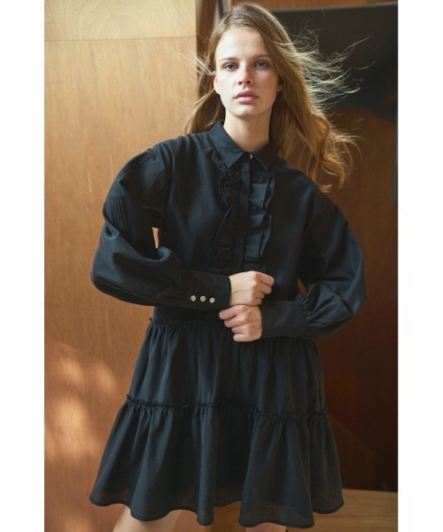 Estella.K ワンピース Joslin Dress ティアードミニドレス : ZOZOTOWN