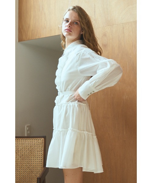Estella.K ワンピース Joslin Dress ティアードミニドレス : ZOZOTOWN