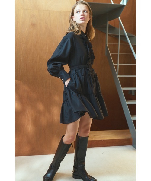 Estella.K ワンピース Joslin Dress ティアードミニドレス : ZOZOTOWN