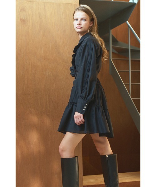 Estella.K ワンピース Joslin Dress ティアードミニドレス : ZOZOTOWN