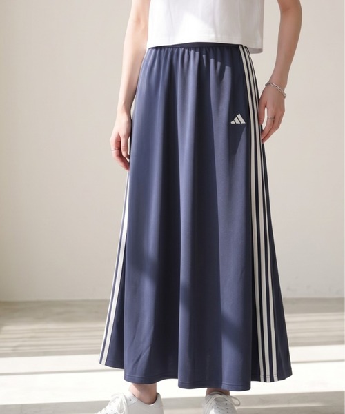 adidas（アディダス） スカート スリーストライプス ニットスカート