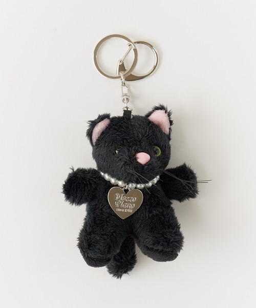 ROOP TOKYO キーホルダー ふわふわ猫 ぬいぐるみキーホルダー