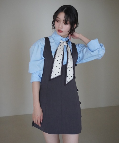 EIMY ISTOIRE（エイミーイストワール） ブラウス シャツ オーバー