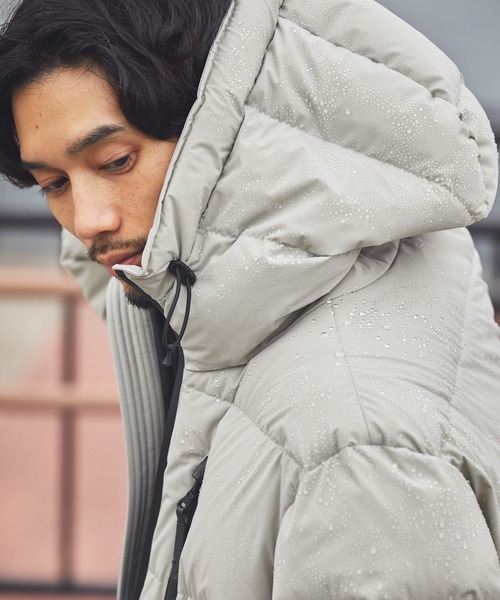 NANO universe（ナノ・ユニバース） ダウンジャケット S ブラック