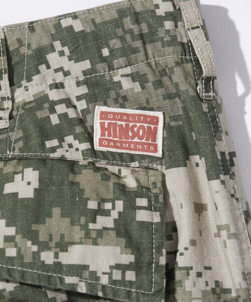 HINSON カーゴパンツ HINSON/ヒンソン 6POCKET PANTS/6ポケットカモ柄