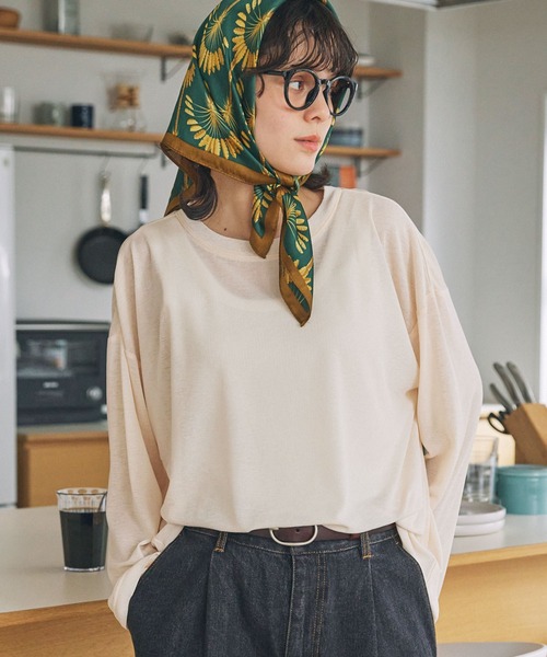 tシャツ オーバーサイズ スラブ シアートップス レディース : ZOZOTOWN