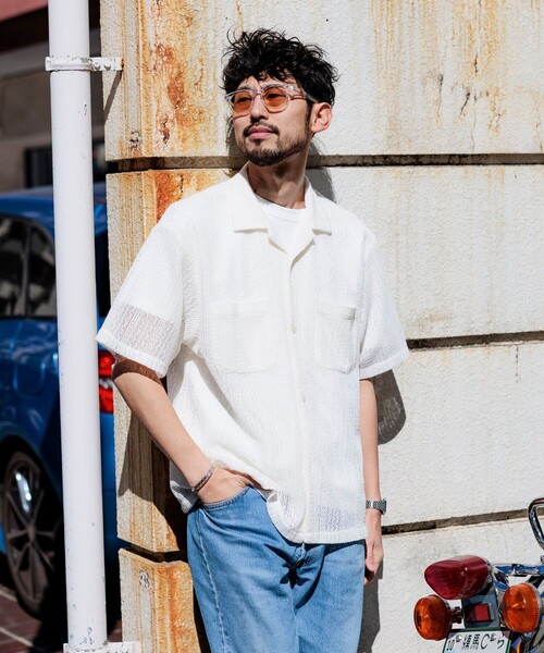 FREAK'S STORE シャツ FREAK'S STORE/フリークスストア レース