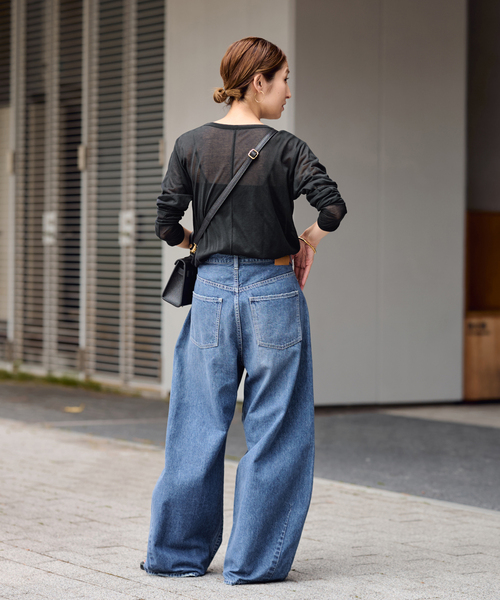 FRAMeWORK tシャツ カットシアートップス レディース : ZOZOTOWN