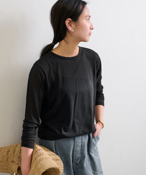 FRAMeWORK tシャツ カットシアートップス レディース : ZOZOTOWN