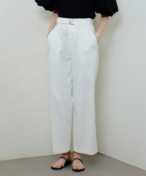 allureville（アルアバイル） パンツ シェルタリングタックワイド